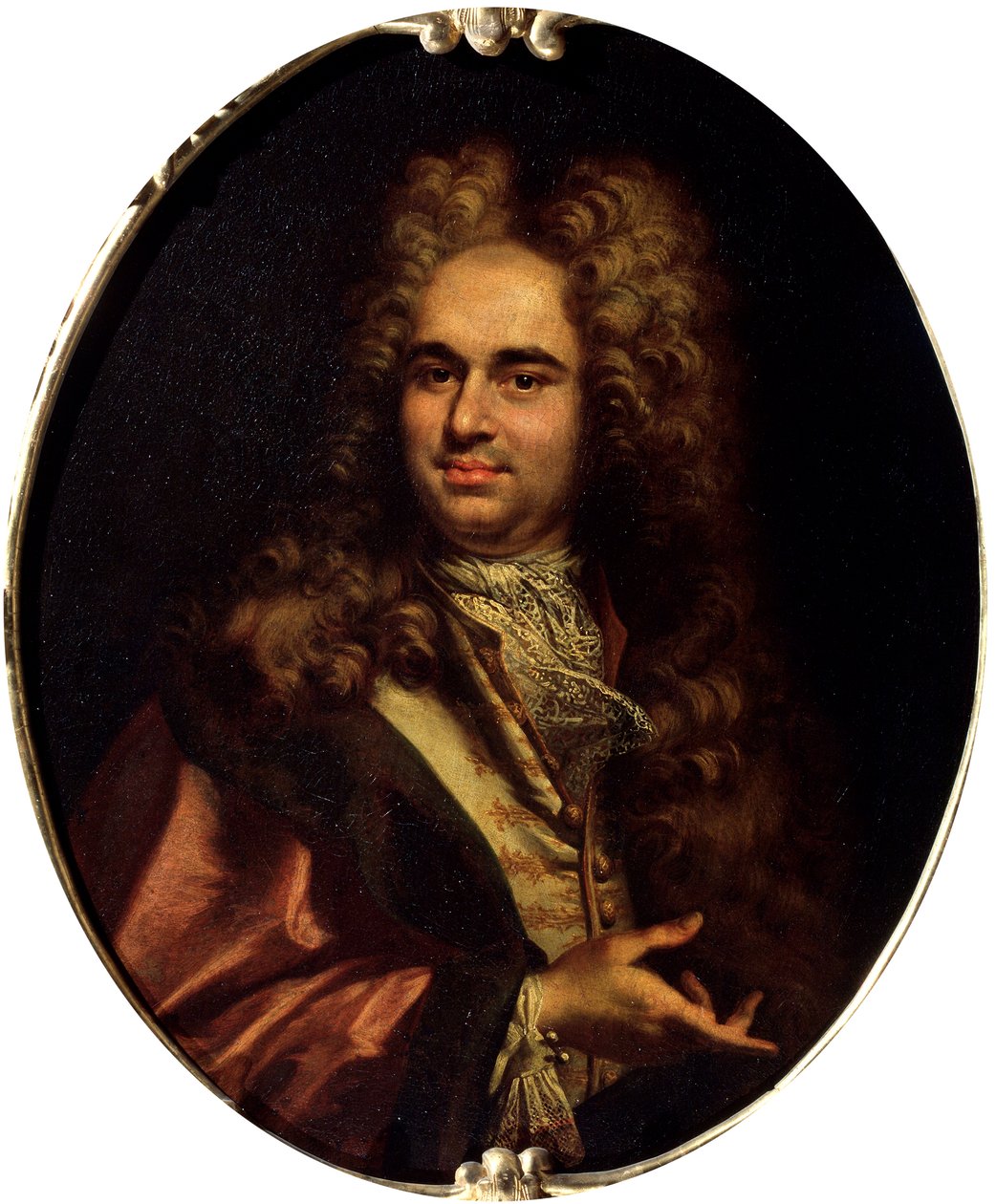 罗伯特·沃尔波勒（Robert Walpole）的肖像，奥福德一世伯爵，18世纪初 作者 法国大师