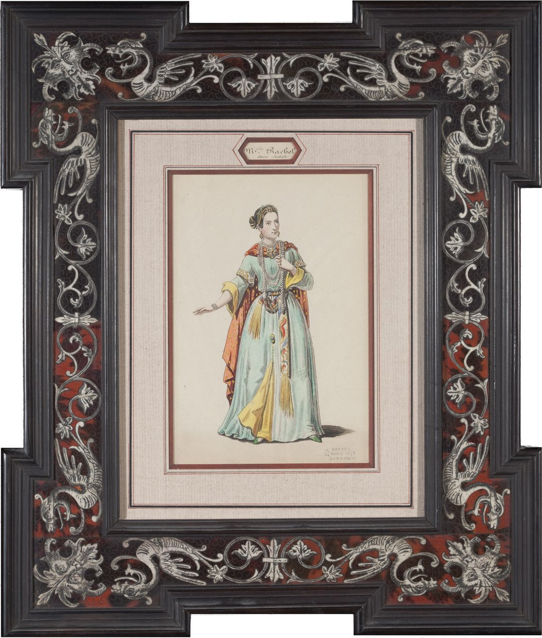 Elisa Rachel饰Judith，1843年 作者 法国大师