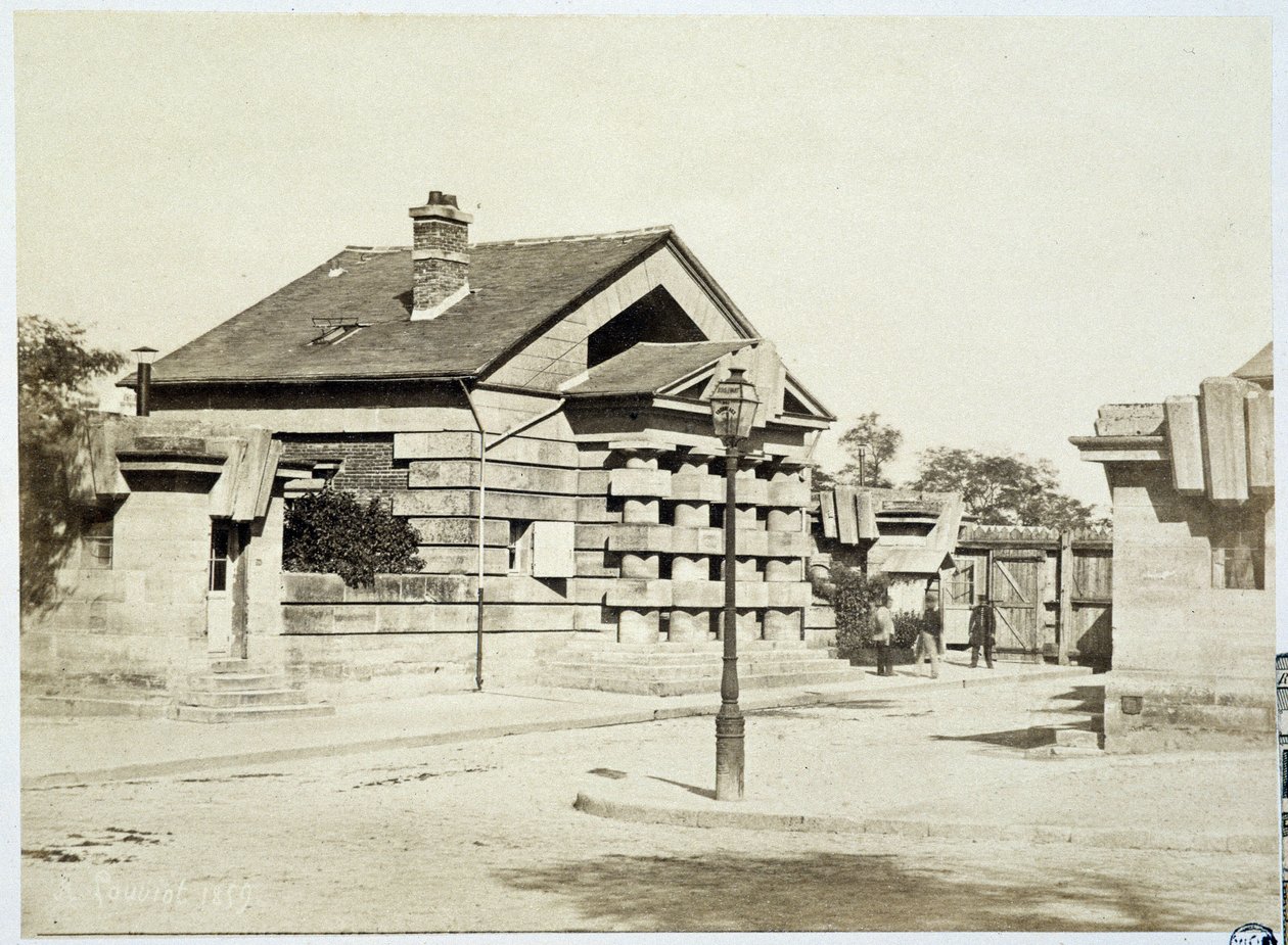 Barriere des Fourneaux Vaugirard in “” les barrieres de Paris ”” Gouviot 的照片 作者 法国摄影师