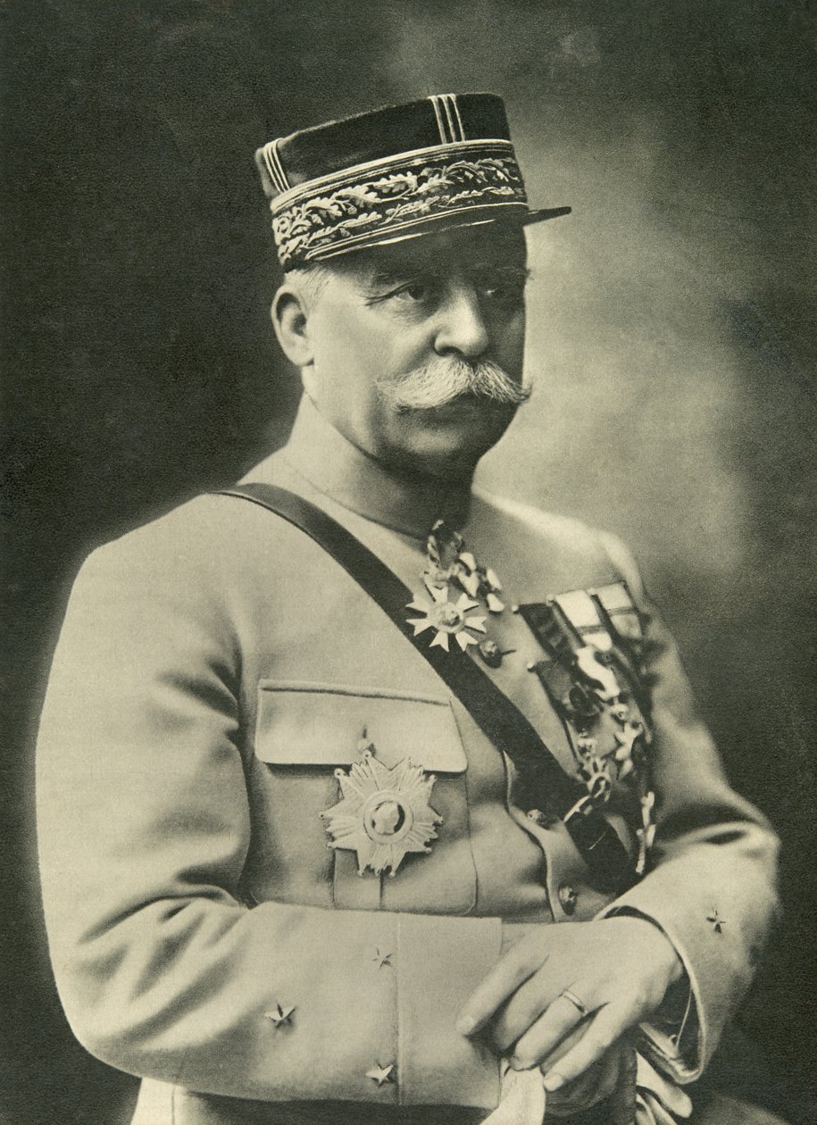 弗朗索瓦·马茹莱特将军（1859-1935 年），20 世纪（照片） 作者 法国摄影师