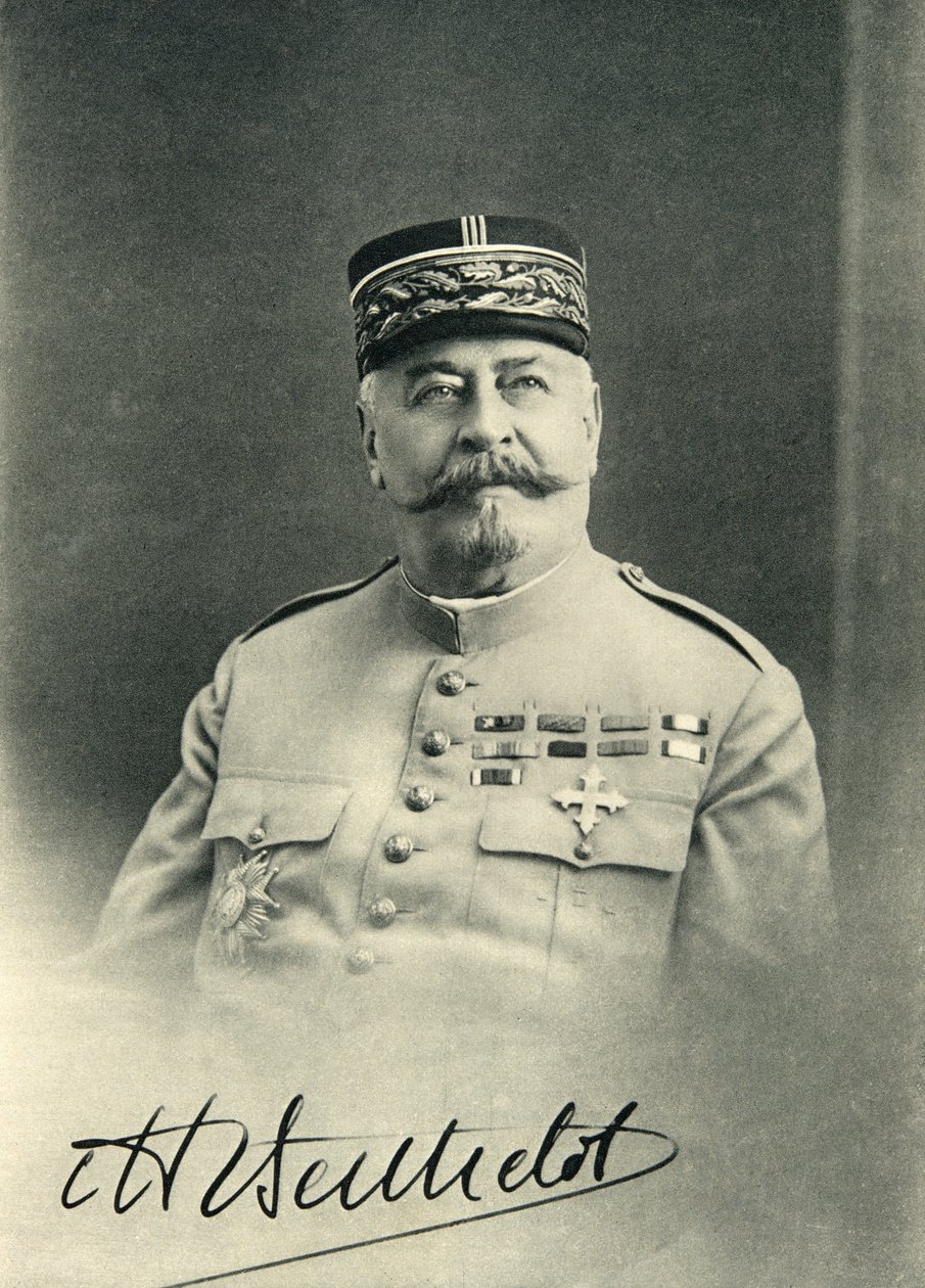 亨利-贝特洛将军（1861-1931），20 世纪（照片） 作者 法国摄影师