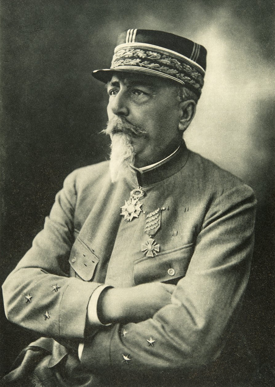 玛丽·让·奥古斯特·保利尼尔将军（1861-1927 年），20 世纪（照片） 作者 法国摄影师