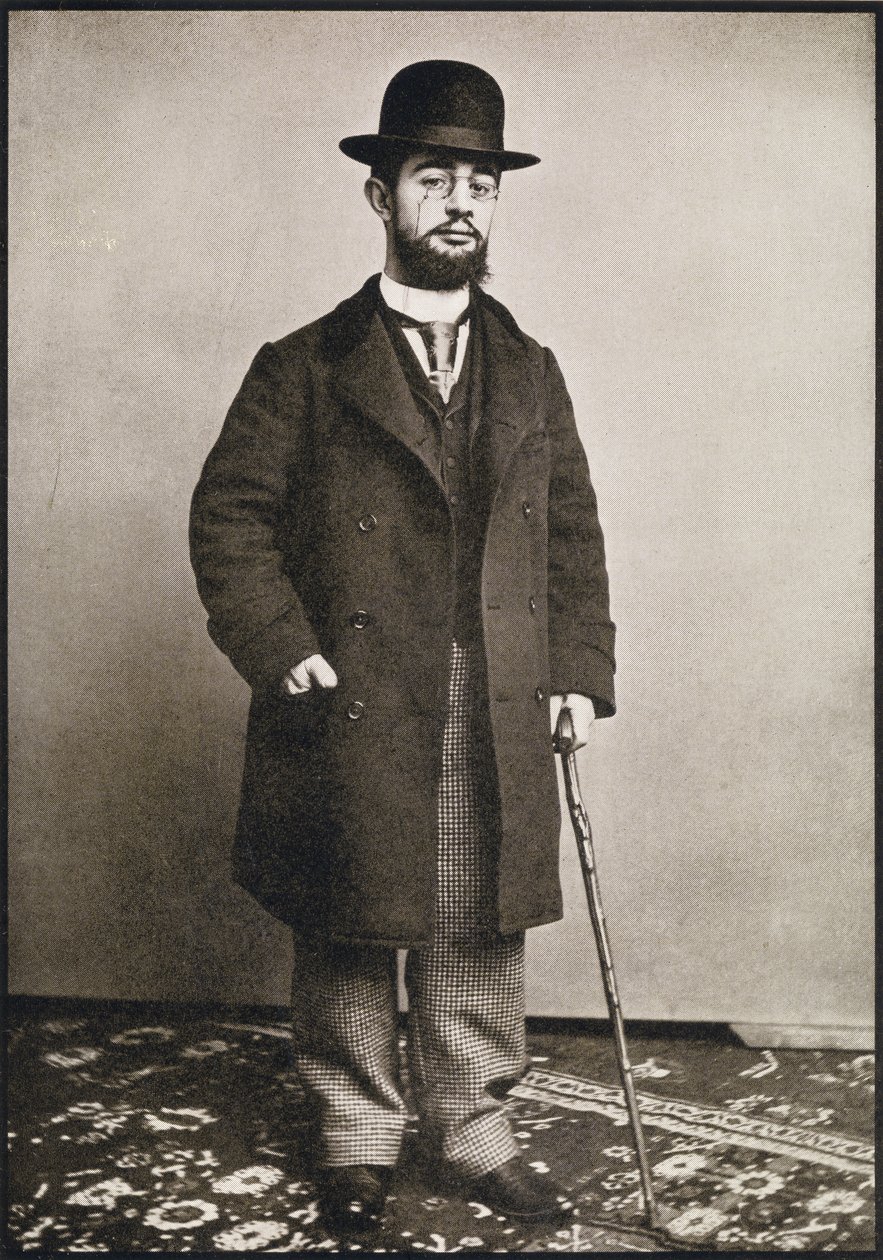 Henri de Toulouse-Lautrec，来自Gerstle Mack的&39;Toulouse-Lautrec&39;，1938年出版 作者 法国摄影师