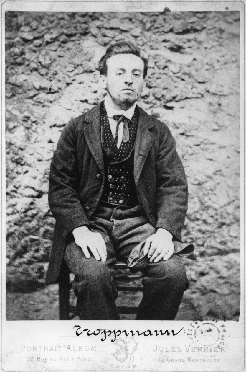 Jean-Baptiste Troppmann，1869年 作者 法国摄影师