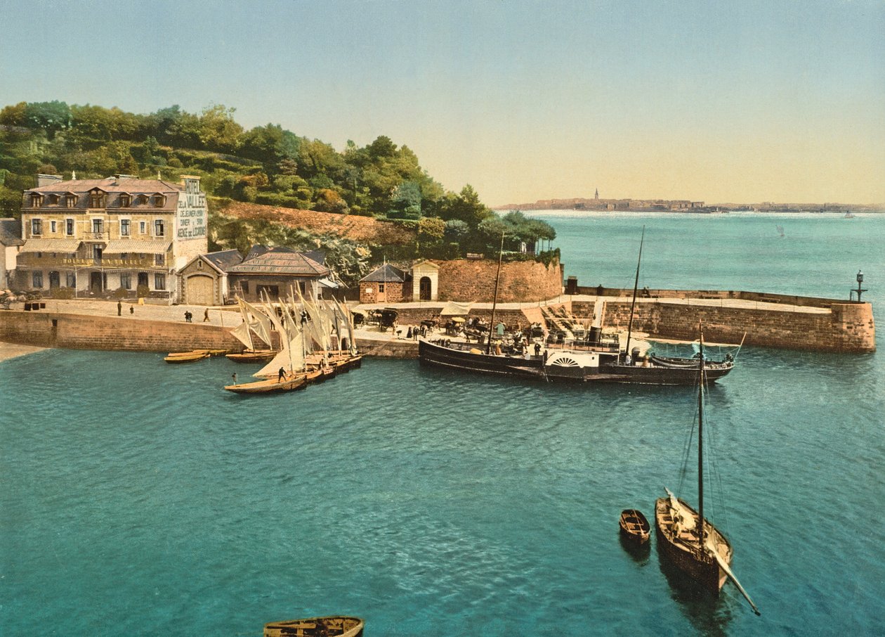 Bec de la Vallee，Dinard，1890-1900 作者 法国摄影师