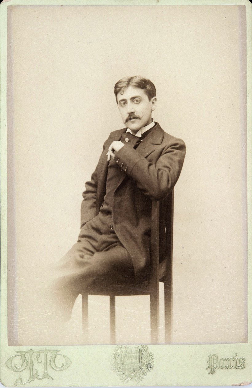 马塞尔·普鲁斯特（Marcel Proust），约1895年 作者 法国摄影师