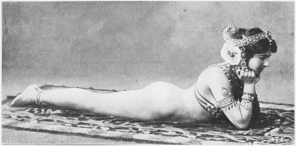 Mata Hari，c.1905 作者 法国摄影师