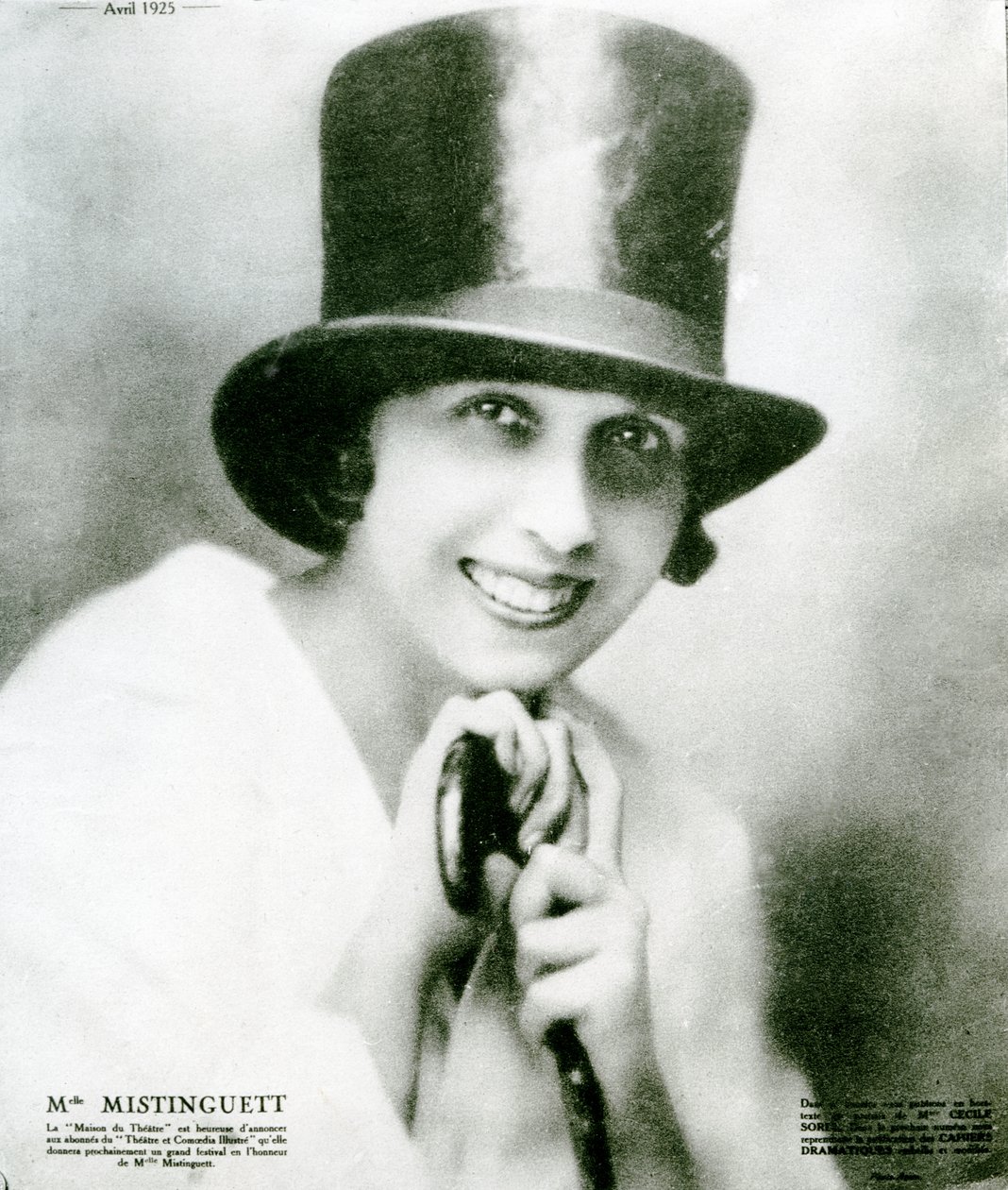 Mistinguett 作者 法国摄影师