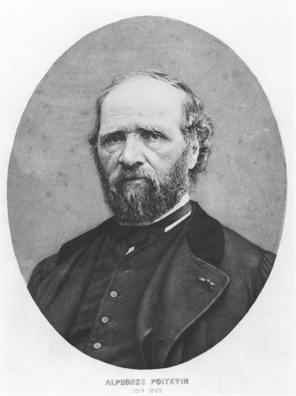 Alphonse Poitevin的肖像 作者 法国摄影师