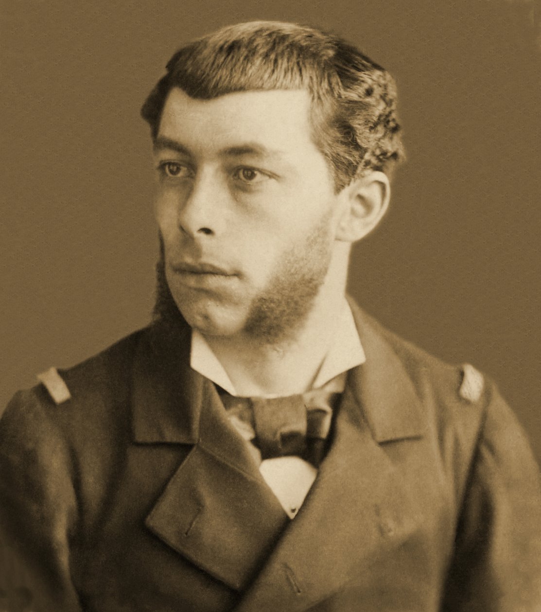 Louis Alexandre Antoine Mizon的肖像（1853-99） 作者 法国摄影师