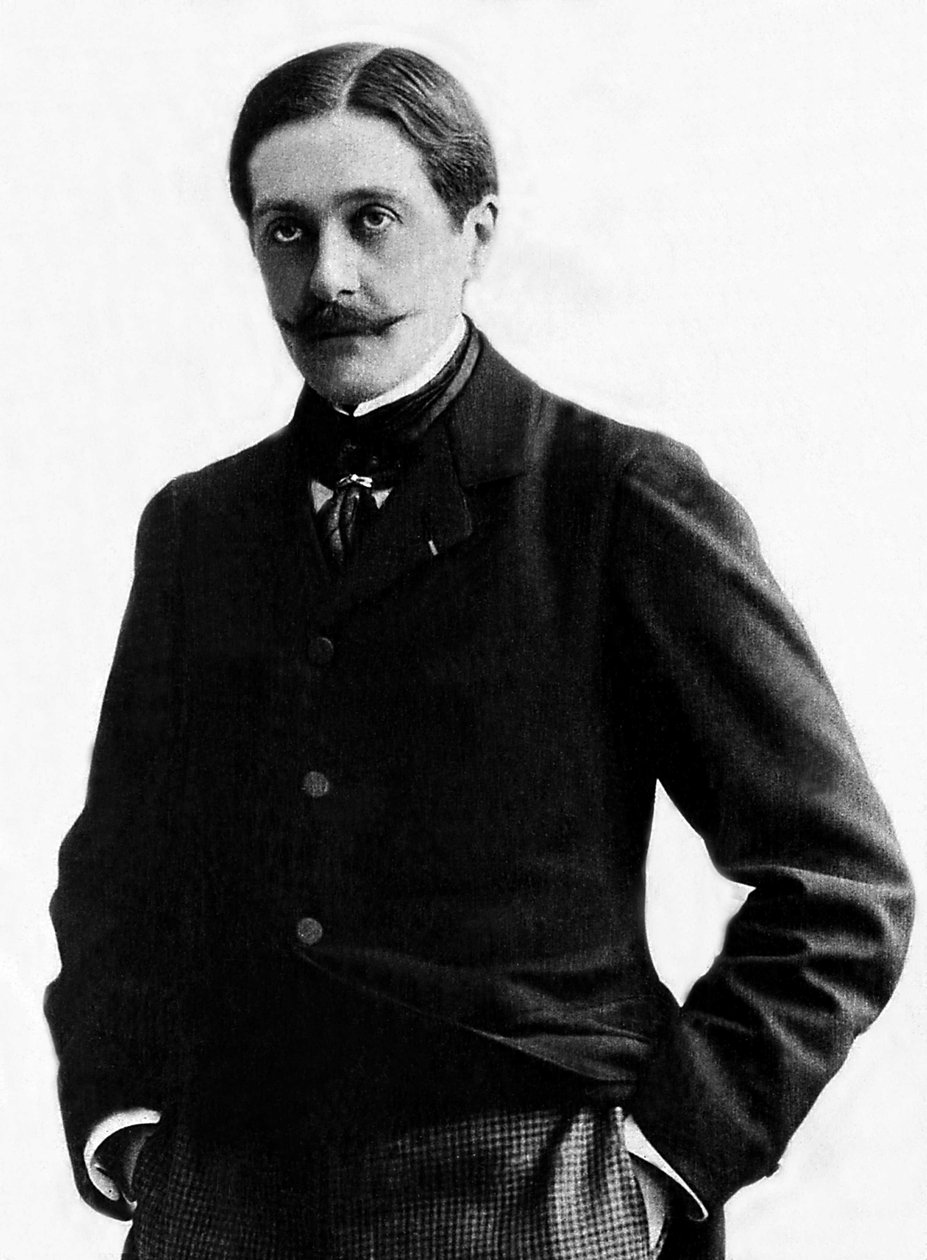 Paul Hervieu (1857-1915) 的肖像，法国作家和剧作家。 作者 法国摄影师