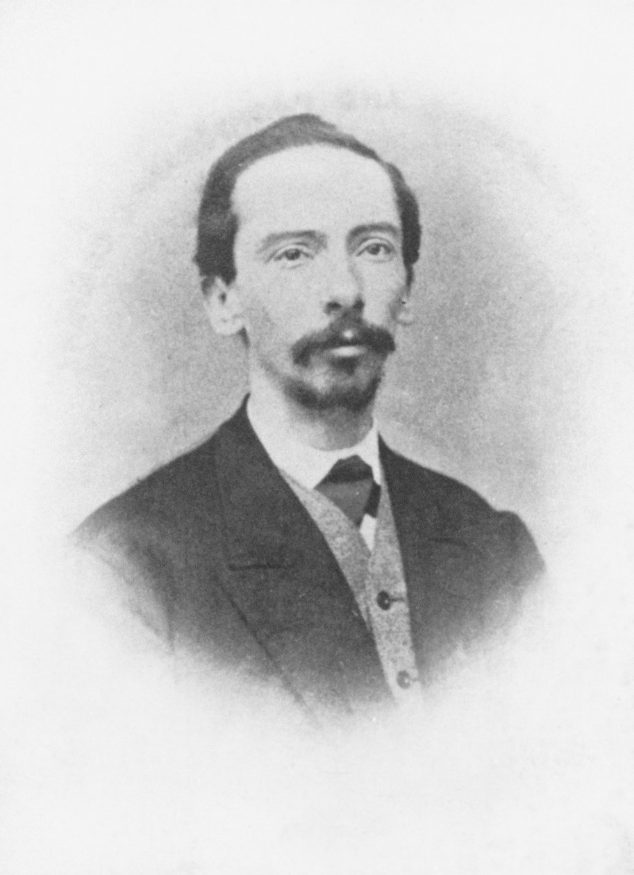 拉斐尔·庞博的肖像，1868年 作者 法国摄影师
