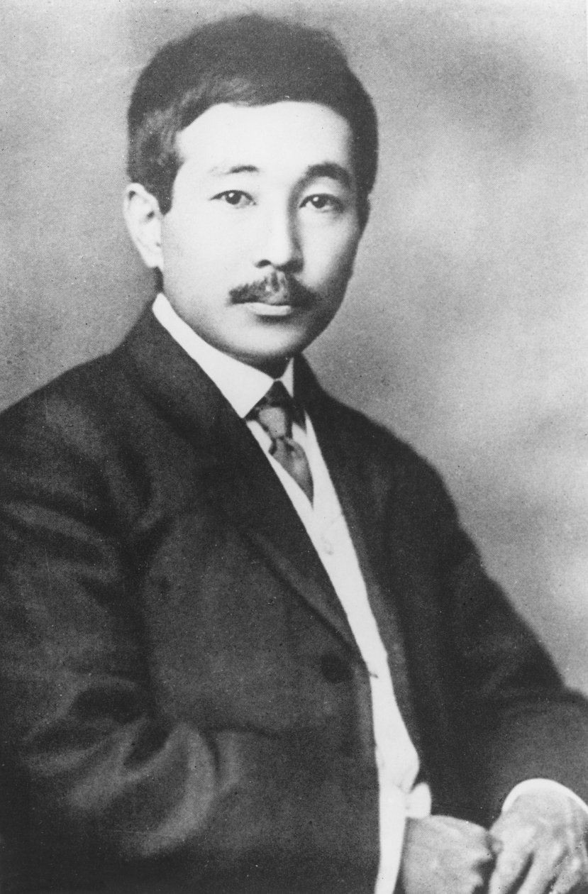 Takeo Arishima的肖像 作者 法国摄影师