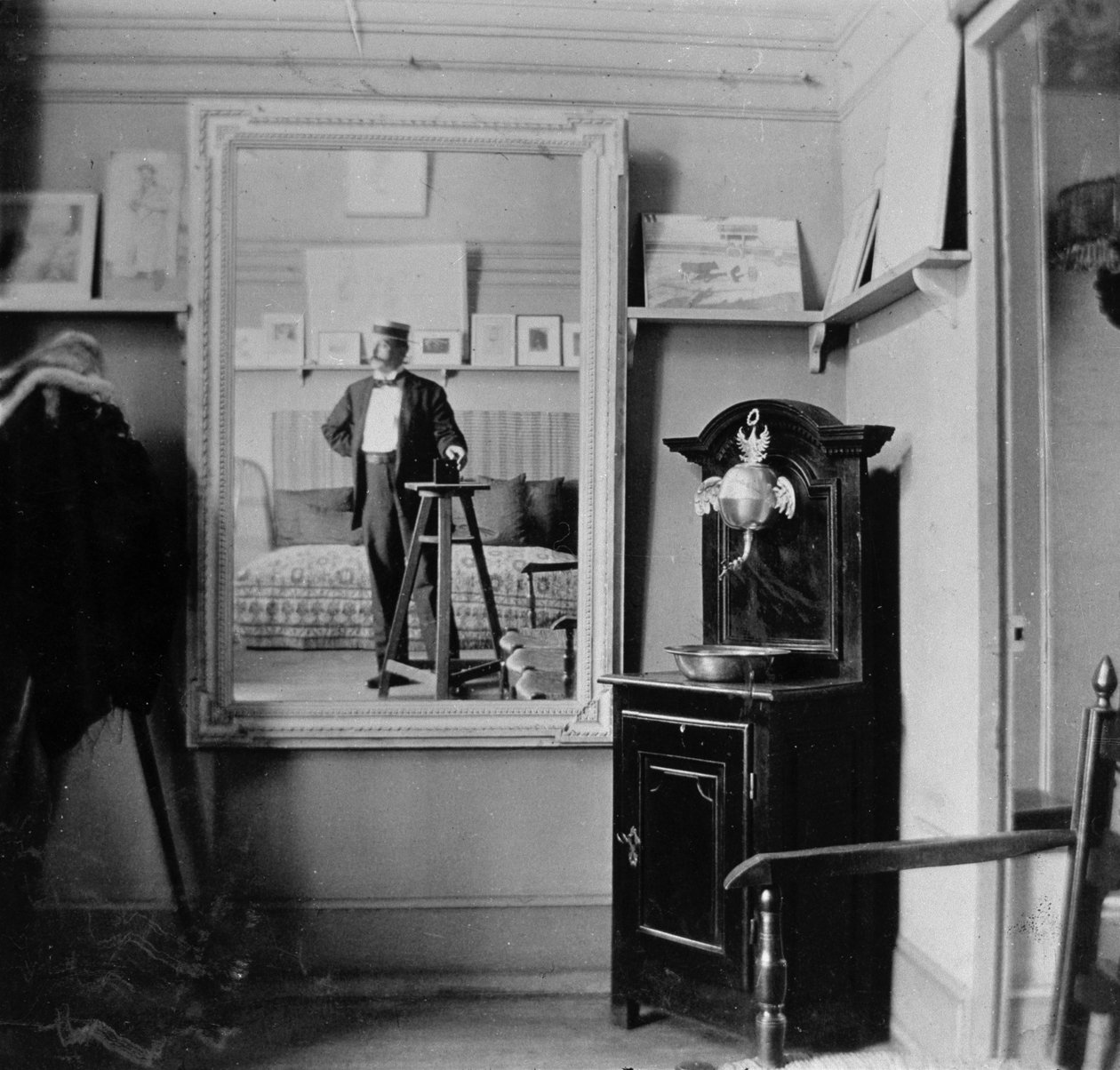 Henri de Toulouse-Lautrec工作室摄影师的肖像（1864-1901） 作者 法国摄影师