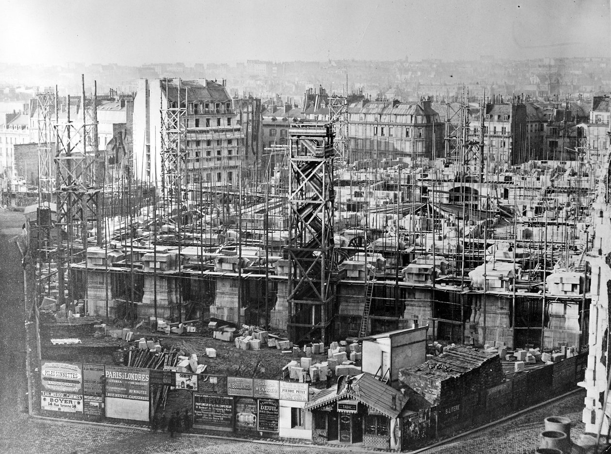 巴黎歌剧院大楼，c.1862-5 作者 法国摄影师