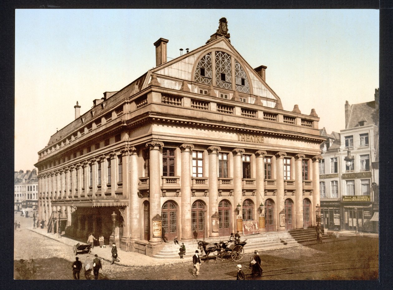 剧院，Lillie，法国，出版于c.1895 作者 法国摄影师