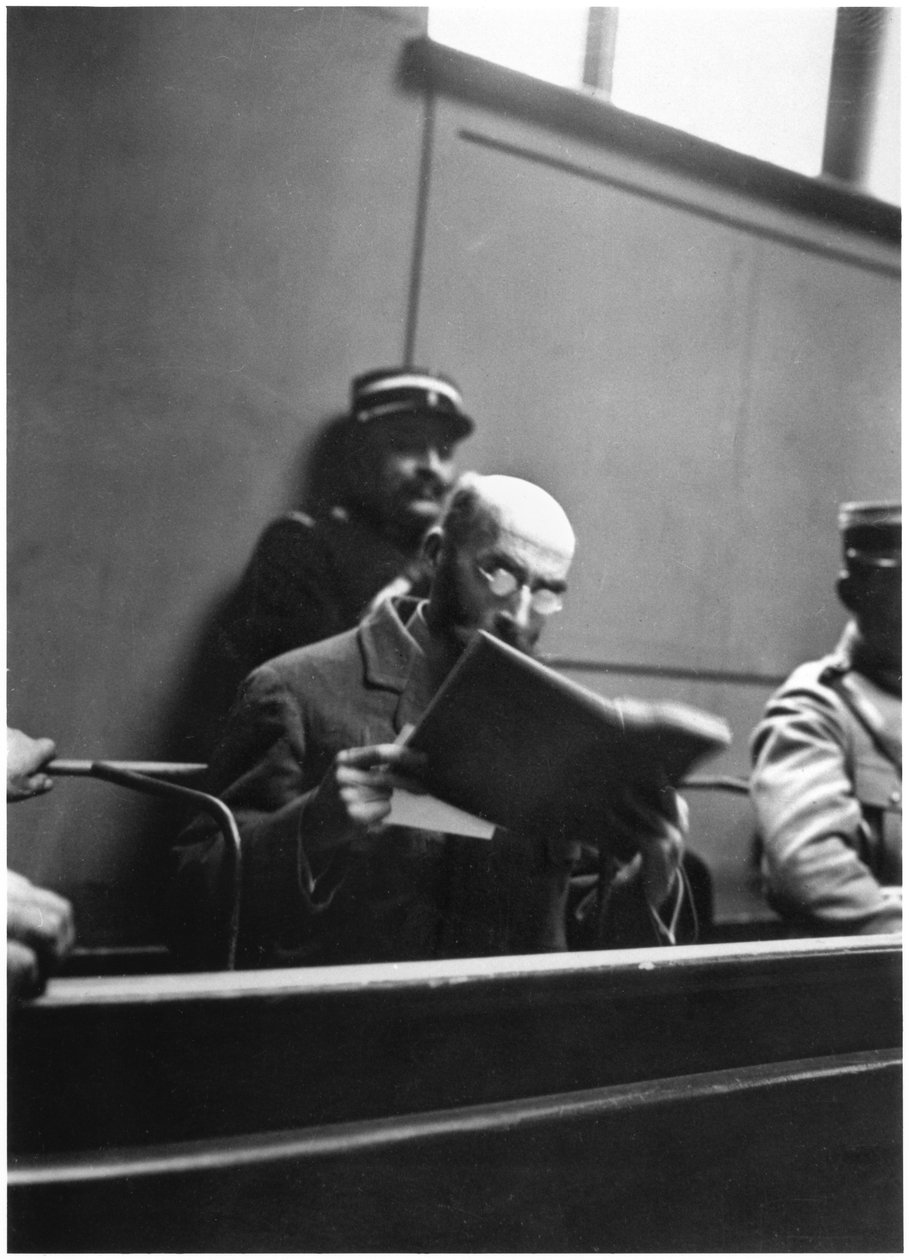 Henri Desire Landru的审判（1869-1922）1921年11月20日 作者 法国摄影师