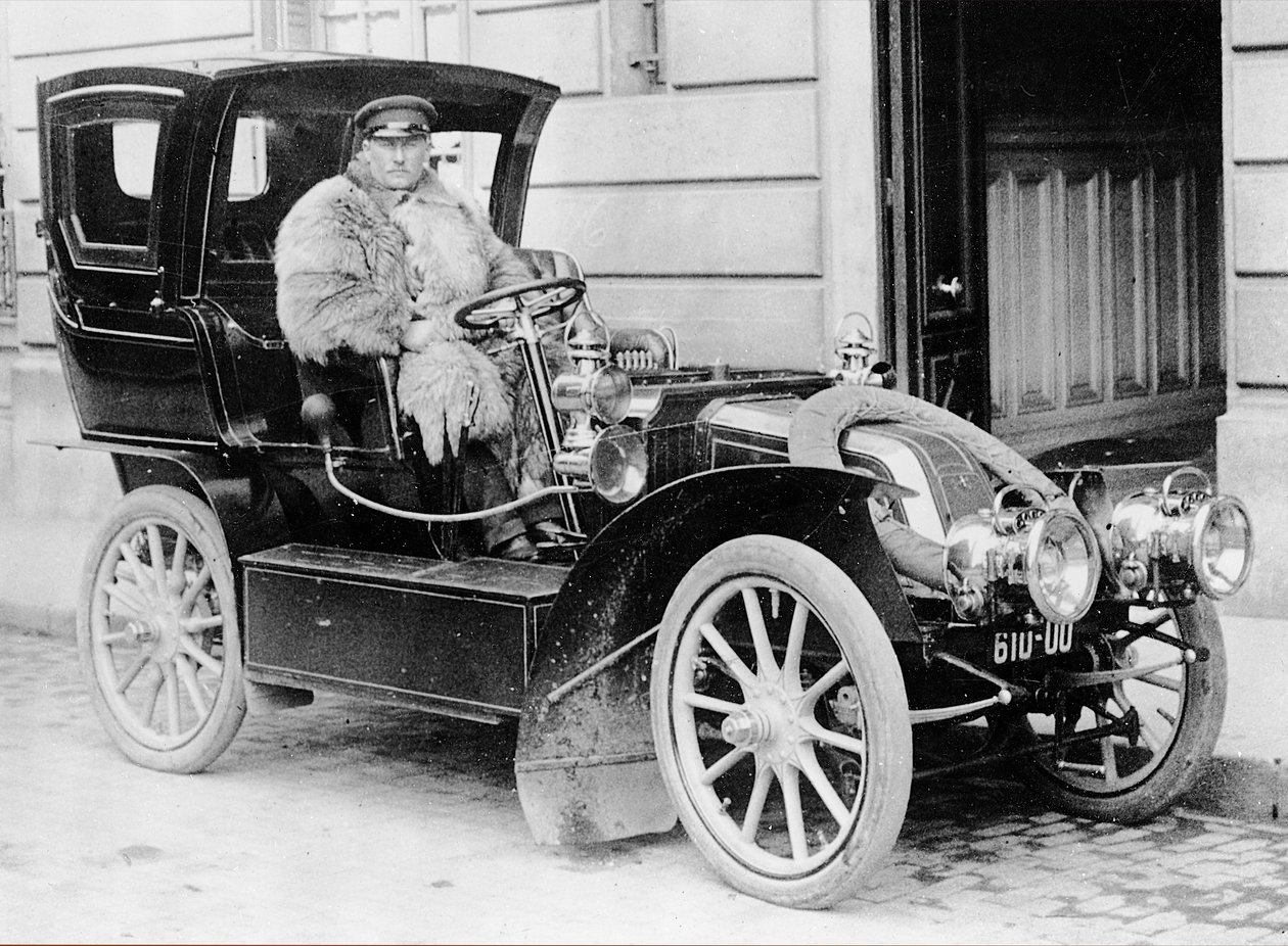 Vicart汽车，c.1905 作者 法国摄影师