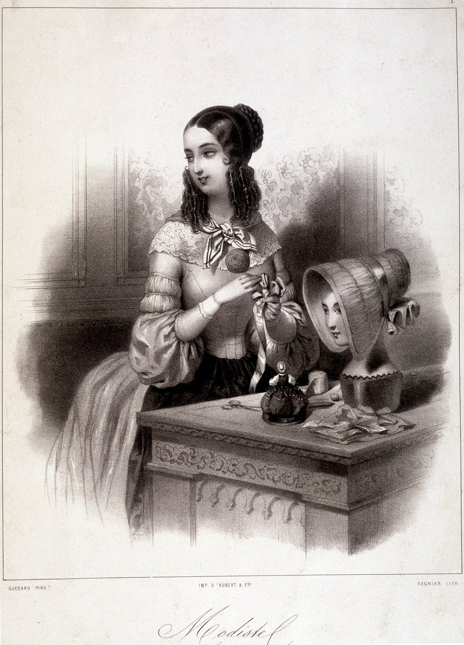 19th century modist. 作者 法语学校