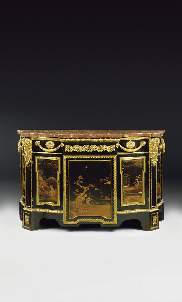 路易十五后期的马桶，c.1763-70 作者 法语学校