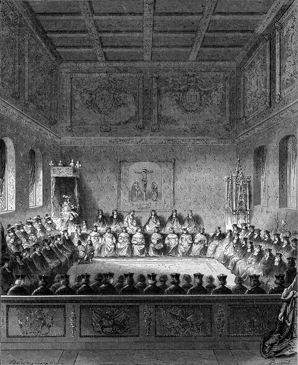 1613年，布列塔尼议会的一次会议。 作者 法语学校