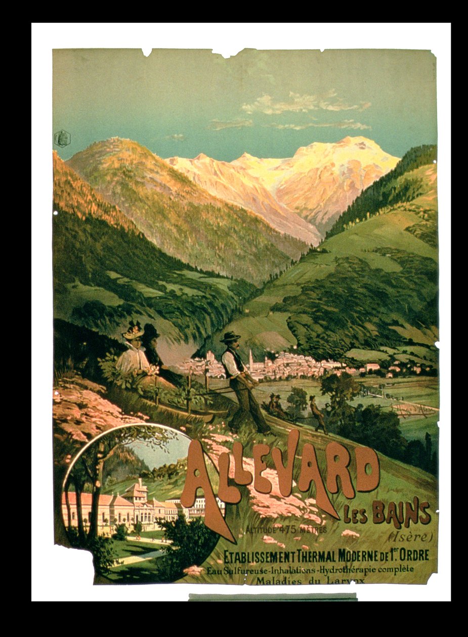 对于Allevard Les Bains，Isere 作者 法语学校