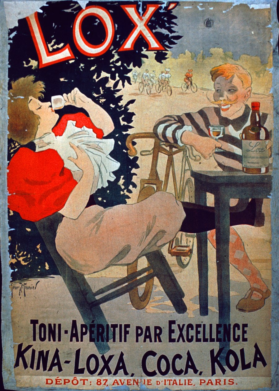 Lox的广告，Toni-Aperitif By Excellence，巴黎 作者 法语学校