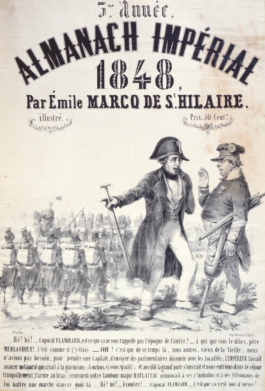 1848年圣伊莱尔的Emile Marco的帝国年鉴 作者 法语学校