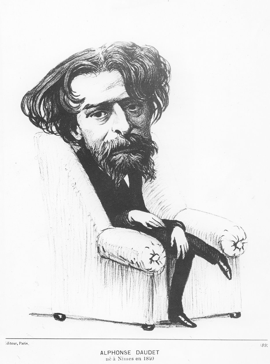 Alphonse Daudet，1892年 作者 法语学校