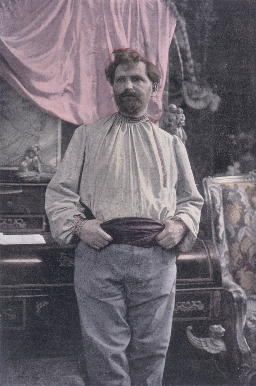 Alphonse Mucha（1860-1939），来自The Illustre Review，1899年7月15日 作者 法语学校