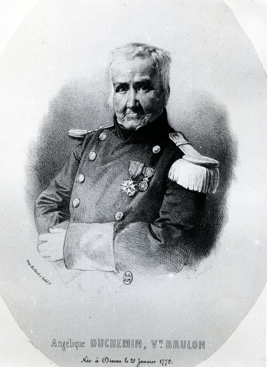Angelique Duchemin，由R. Bertants制作，c.1848 作者 法语学校