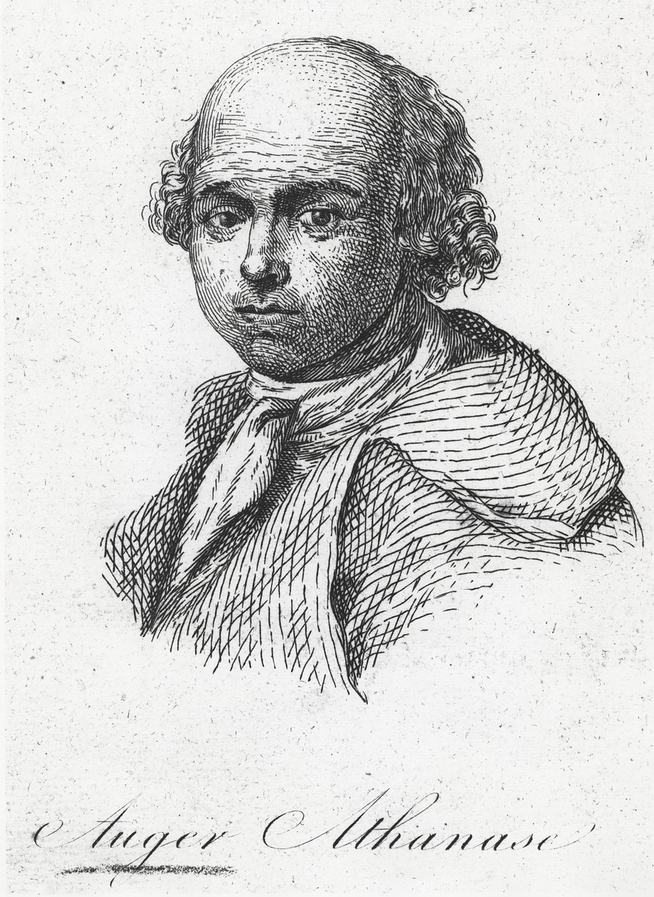 Athanase Auger（雕刻）。 作者 法语学校
