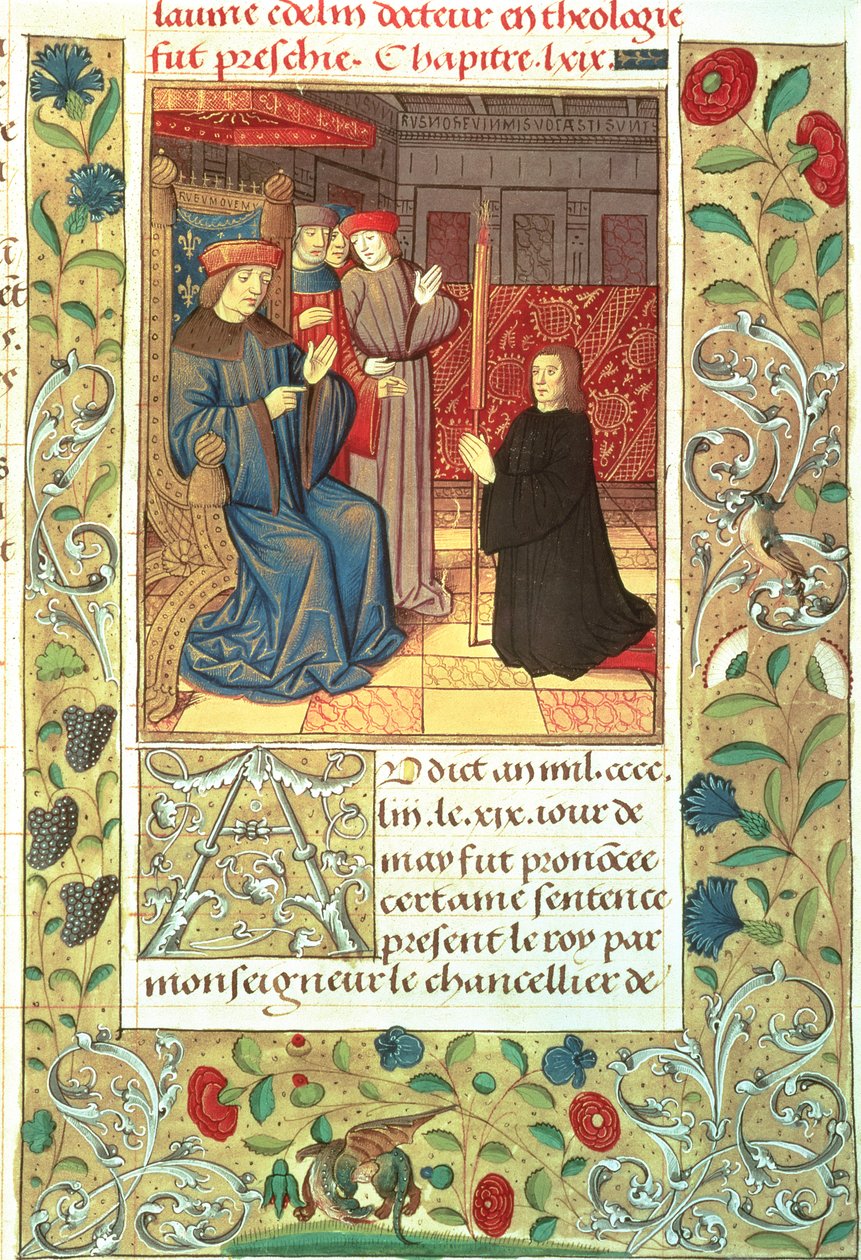 Atlas Ms.2679 f.377 Jacques Coeur（c.1395-1456），查理七世（1403-61）c.1390-1453 作者 法语学校