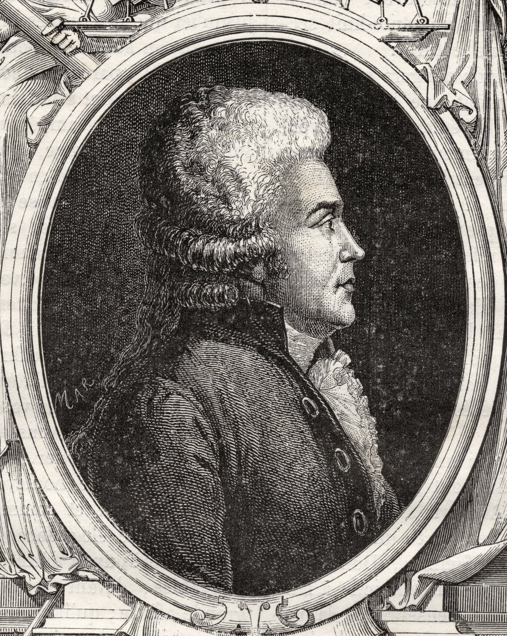 Kervelegan的Augustin Bernard Francois Legoazre，来自Louis Blanc的“法国革命史”（1811-82） 作者 法语学校