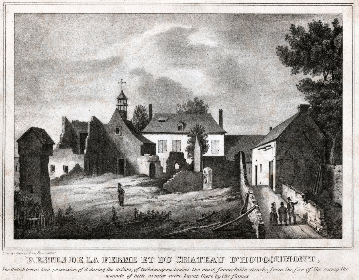 Battle of Waterloo. (engraving, ca. 1830) 作者 法语学校