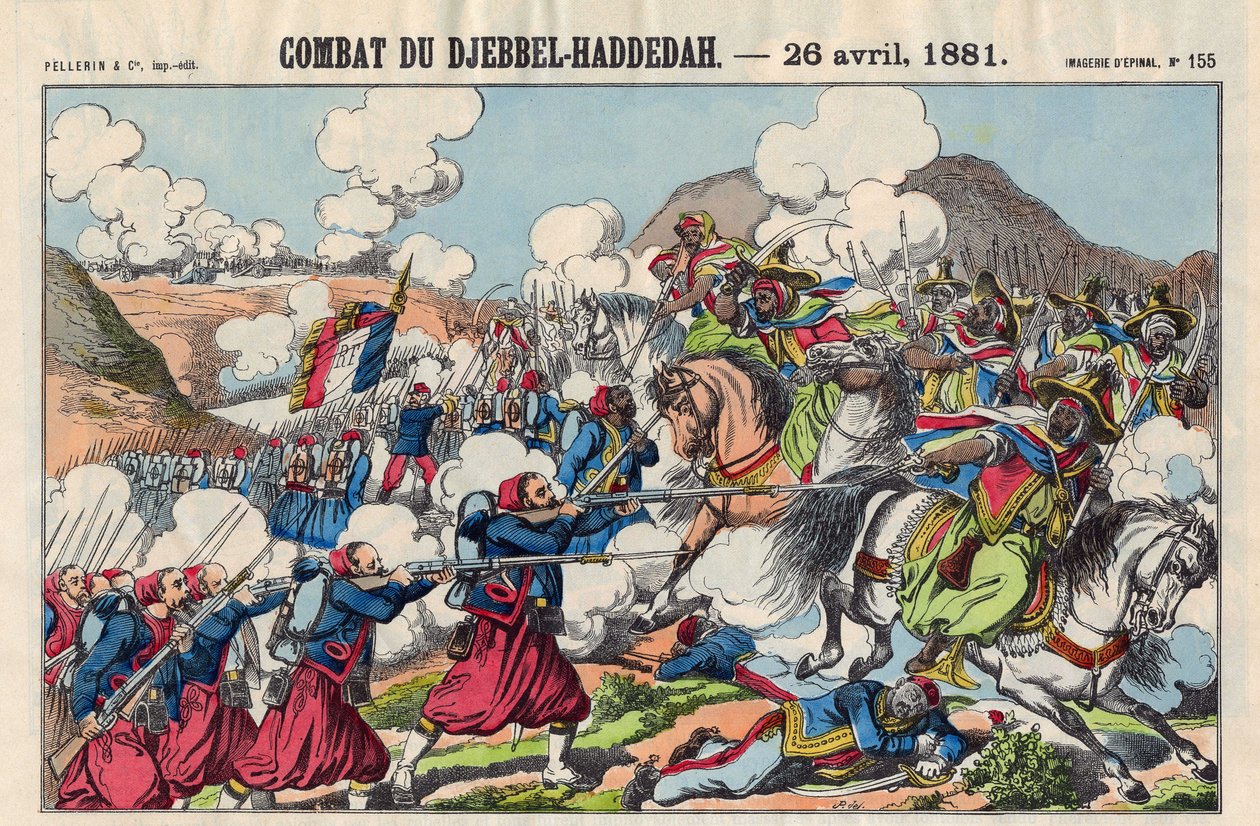 Battle of the Djebbel Haddedah (Djebbel-Haddedah), April 26 作者 法语学校