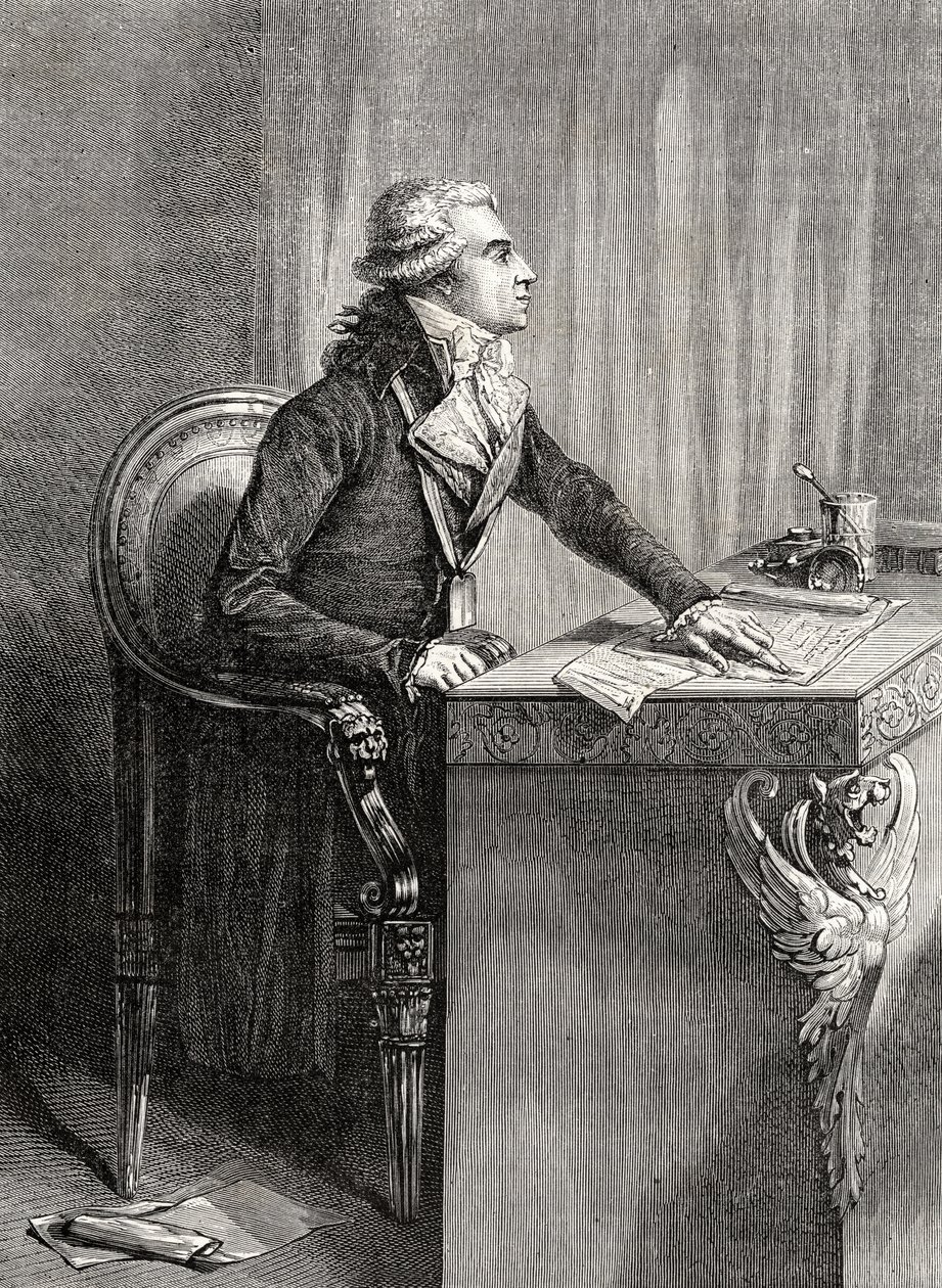 Bertrand Barere de Vieuzac，来自Louis Blanc的“法国革命史”（1811-82） 作者 法语学校