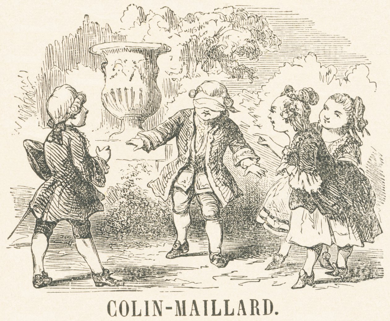 C：科林·美拉德（Colin-Maillard） 作者 法语学校
