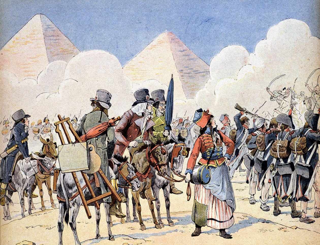 Campaign (Expedition) of Egypt (1798-1801): the French army in Egypt under Napoleon Bonaparte: the artists who follow the army 作者 法语学校