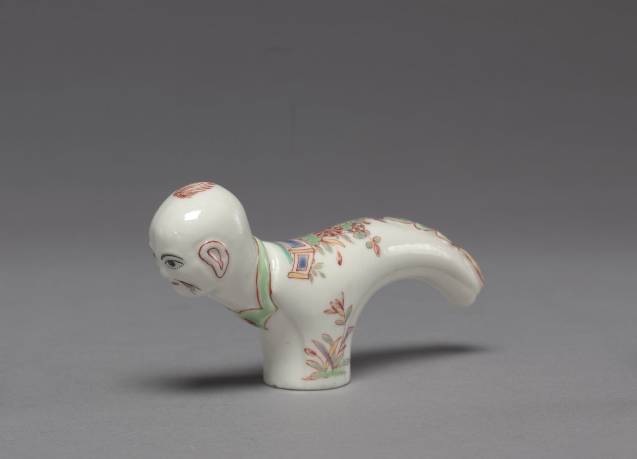 拐杖手柄，c.1730-50 作者 法语学校