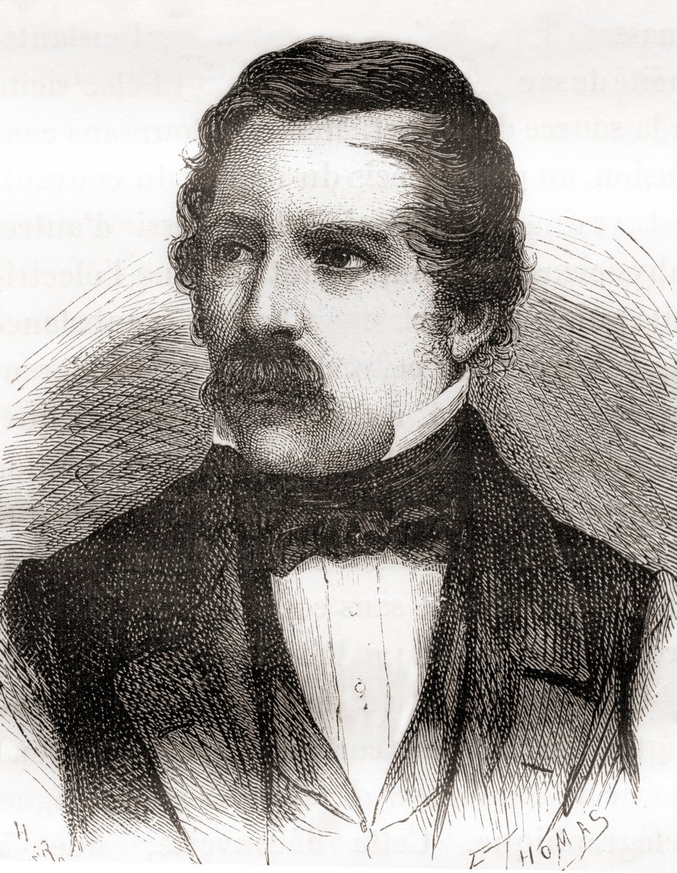 来自 Les Merveilles de la Science 的 Carl August von Steinheil，约 1870 年出版（版画） 作者 法语学校