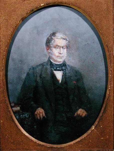 Charles-Gabriel Pravaz (1791-1853) 约1840年（布面油画） 作者 法语学校