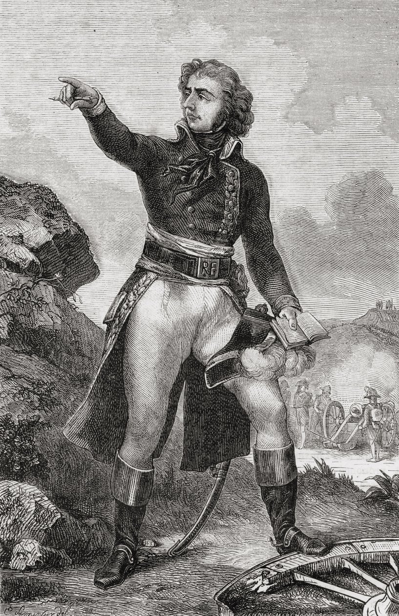 查尔斯十四世（1763-1844）瑞典和挪威国王（1818-44）庞特科尔沃王子，来自“法国革命史”，路易斯·布兰克（1811-82）1847-62 作者 法语学校