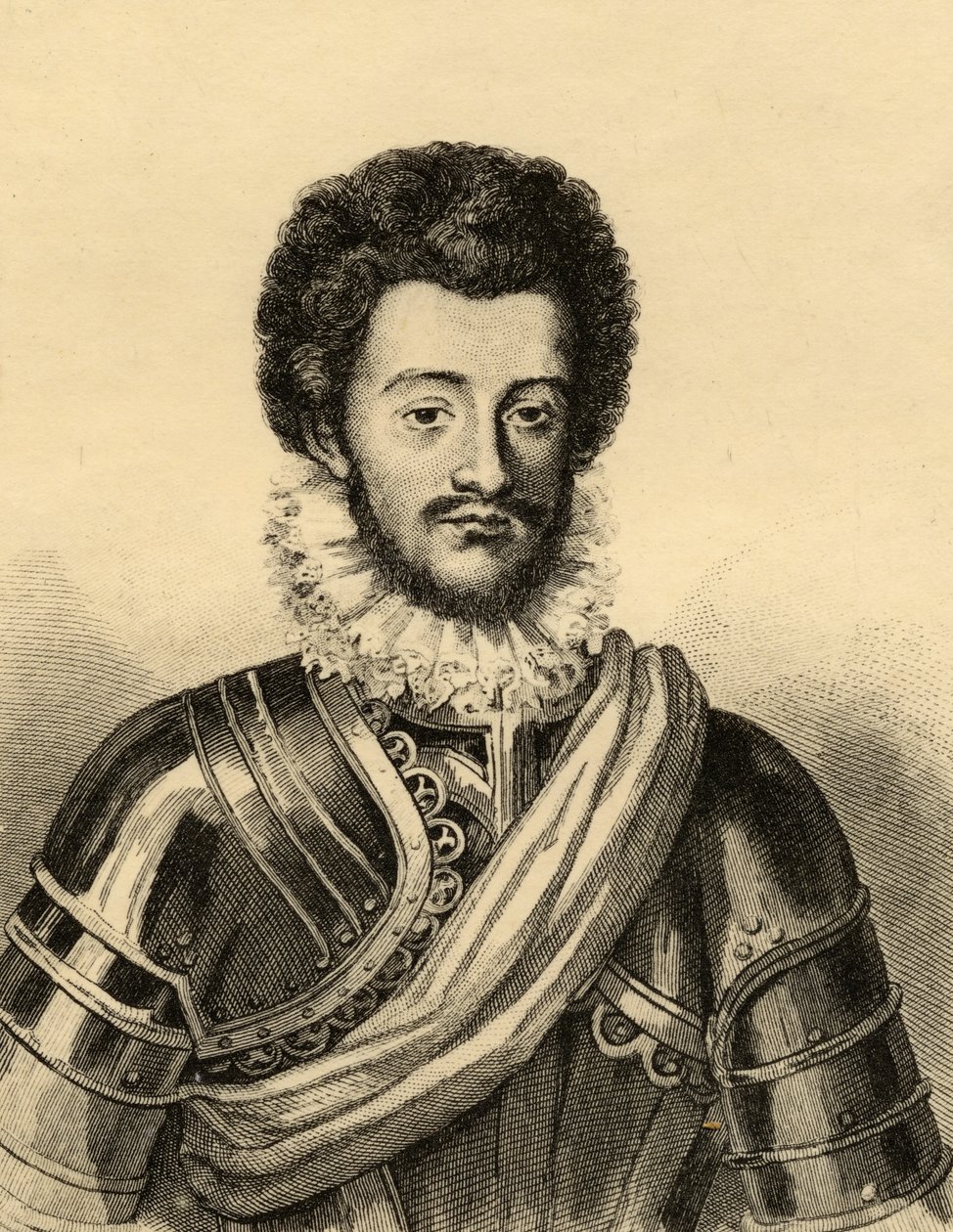 Charles de Guise（1554-1611）Mayenne公爵（雕刻） 作者 法语学校
