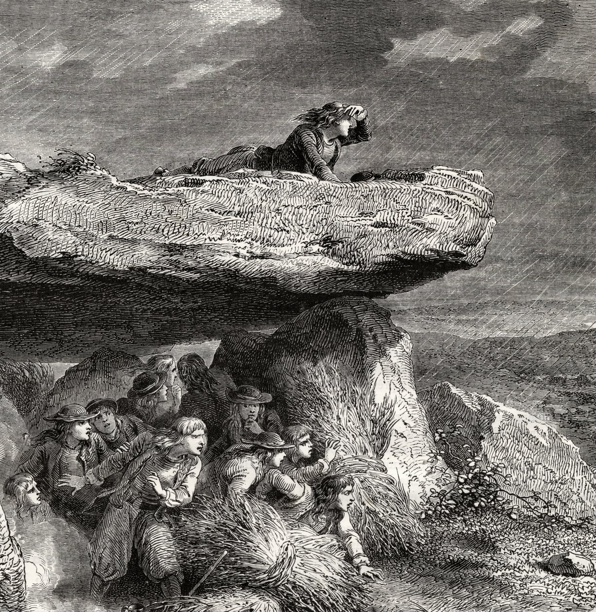 Chouannerie，来自Louis Blanc的“Histoire de la Revolution Francaise”（1811-82） 作者 法语学校