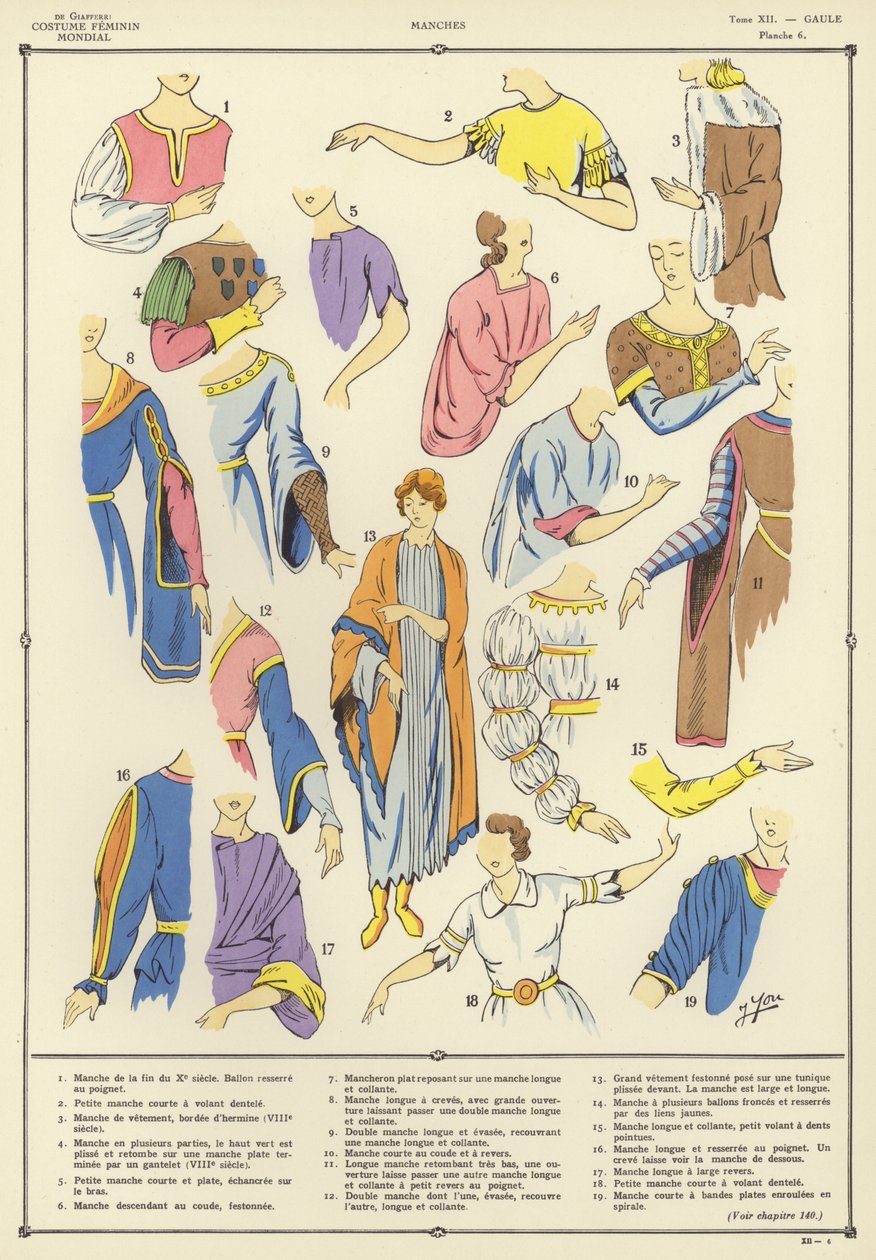 世界女性服饰》（彩色印刷版） 作者 法语学校