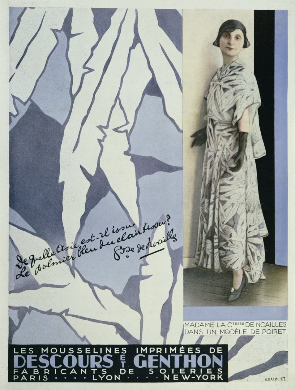 1930年，来自Vogue的Noalles伯爵夫人（1876-1933） 作者 法语学校