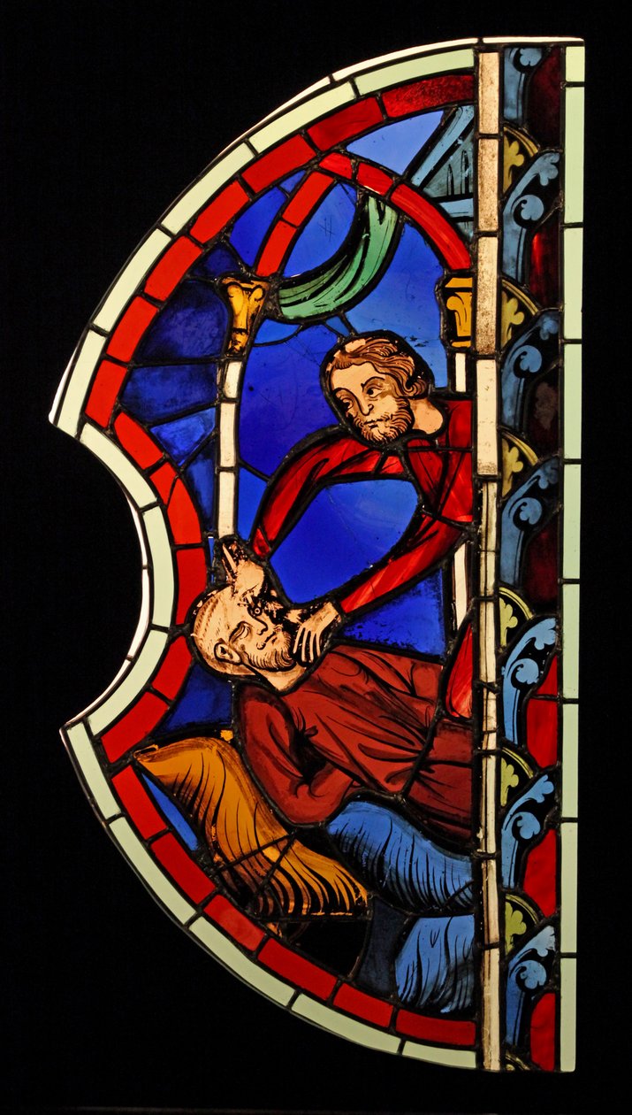 描绘了Samson的眩目，前Ste Chapelle，Bay K. 作者 法语学校