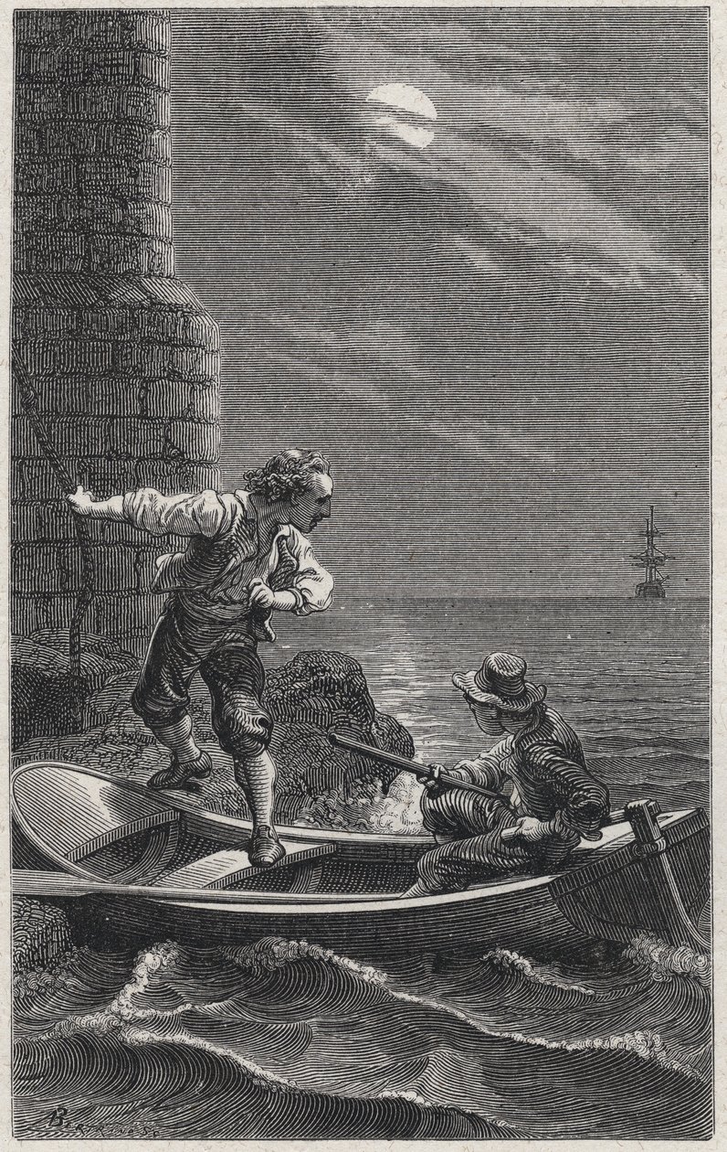 Duguay-Trouins Escape from English captivity 作者 法语学校
