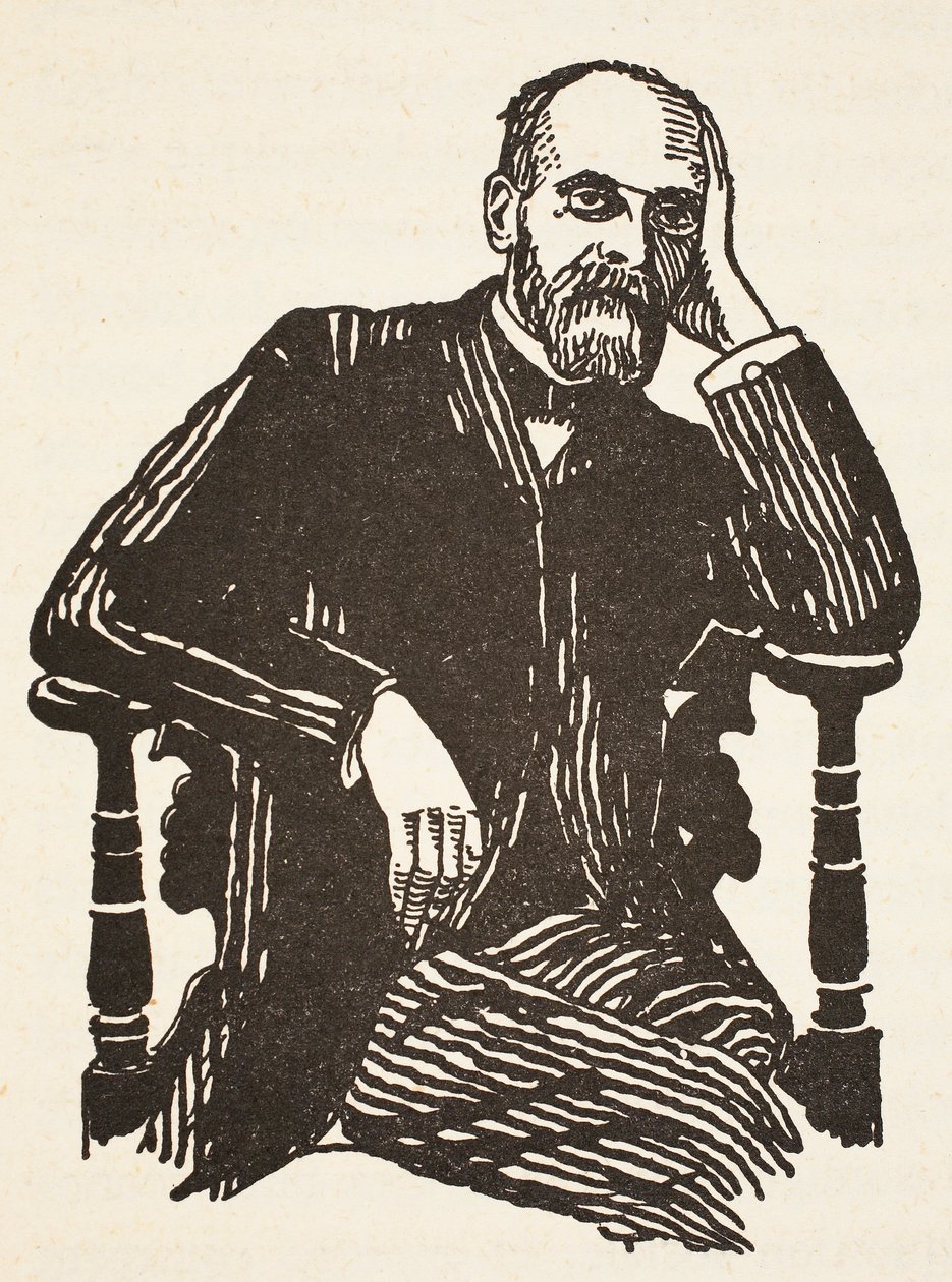 Durkheim，Boris Mestchersky的复制品（d.1957），国家法国历史的插图，科学，第一和第二卷，Gabriel Hanotaux（1853-1944），1924年 作者 法语学校